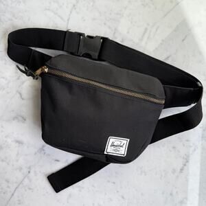 Herschel Supply Co. Unisex Black Hip Pack Belt Bag 9x7” Adjustable